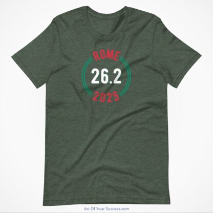 Rome 2025-t-shirt-heather-forest